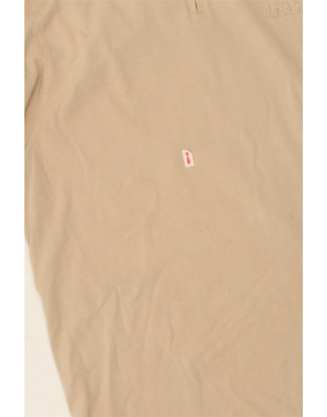 MARINA YACHTING Mens Zip Neck Sweatshirt Jumper Large Beige Cotton | Vintage Marina Yachting | Thrift | Second-Hand Marina Yachting | Used Clothing | Messina Hembry 