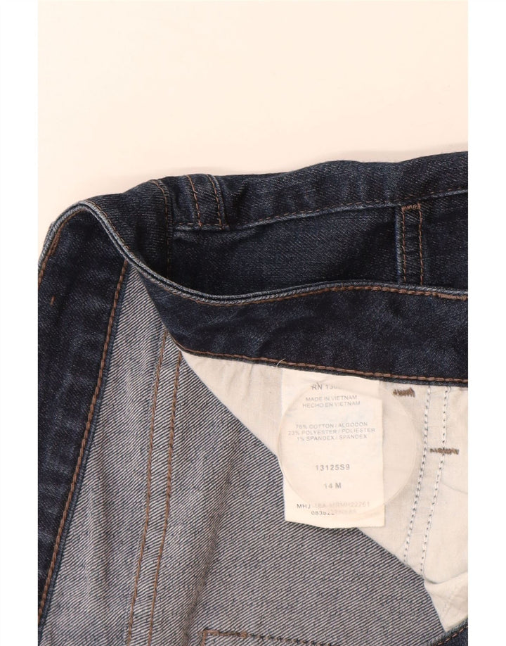 Женские капри LEE Riders со средней посадкой США 14, большие W34 L19, темно-синие