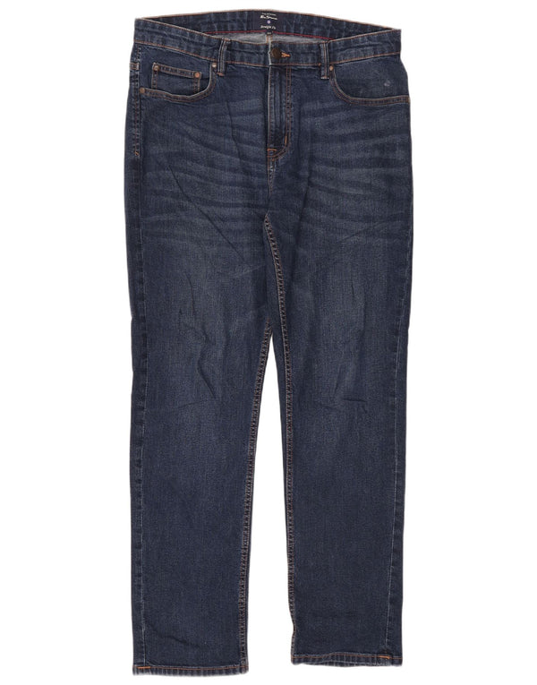 Мужские прямые джинсы Ben Sherman W36 L31, темно-синий, хлопок