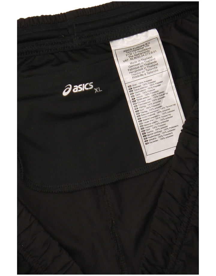 ASICS Womens Tracksuit Trousers UK 18 XL  Black Polyester