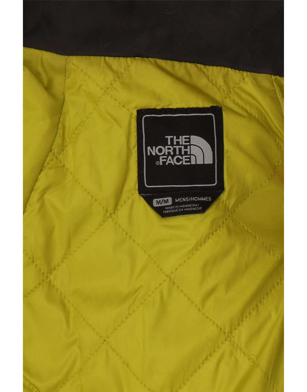 Мужская ветровка The North Face UK 38, нейлон среднего серого цвета с цветными блоками