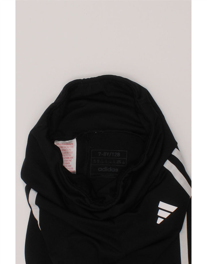 Леггинсы ADIDAS Aeroready для девочек 7-8 лет, черный полиэстер