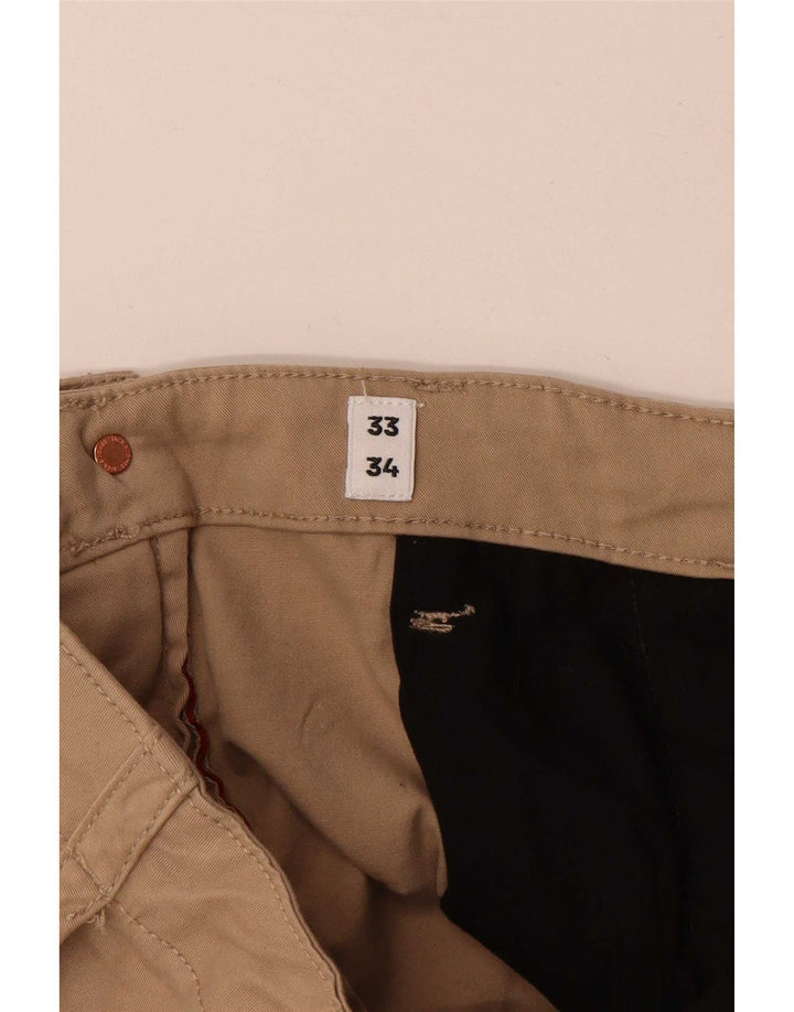 Мужские брюки-карго Jack & Jones Joggers W33 L34 Бежевые