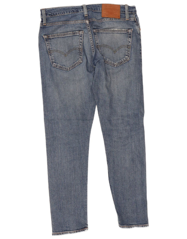 Мужские зауженные зауженные джинсы Levi's 512 W32 L30 синие, хлопок