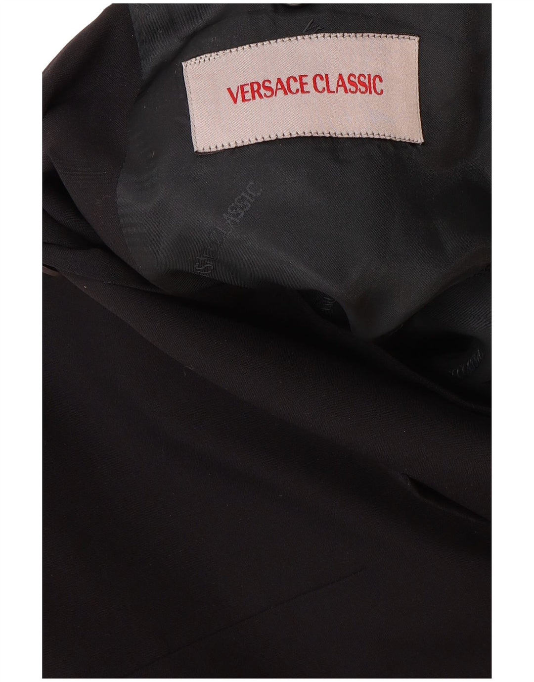 VERSACE Мужской классический пиджак на 3 пуговицах UK 42 XL Темно-синий