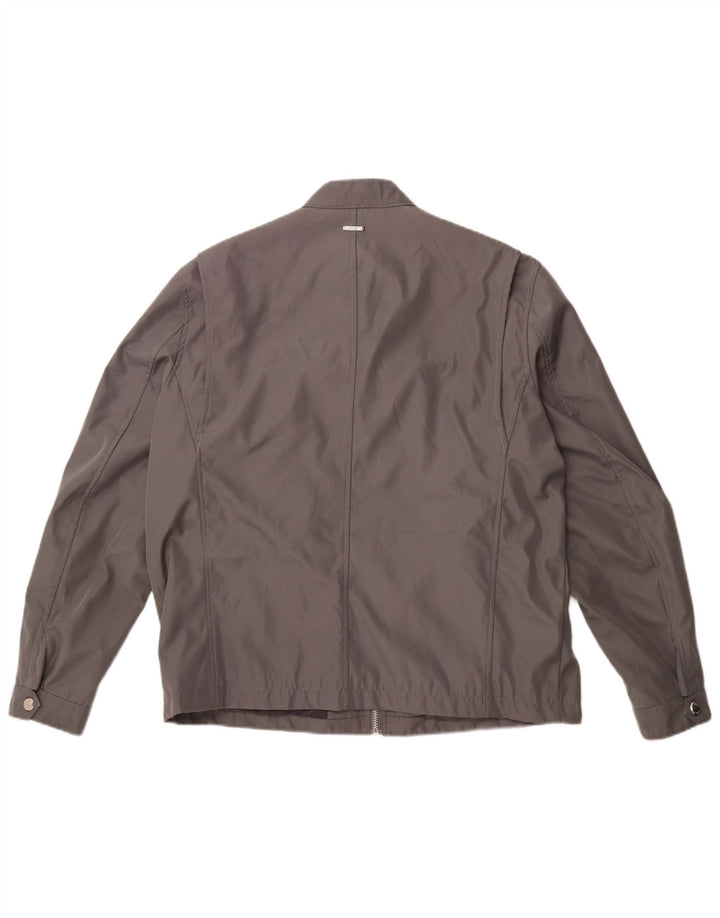 Мужская куртка MICHAEL KORS UK 42 XL серая, полиэстер