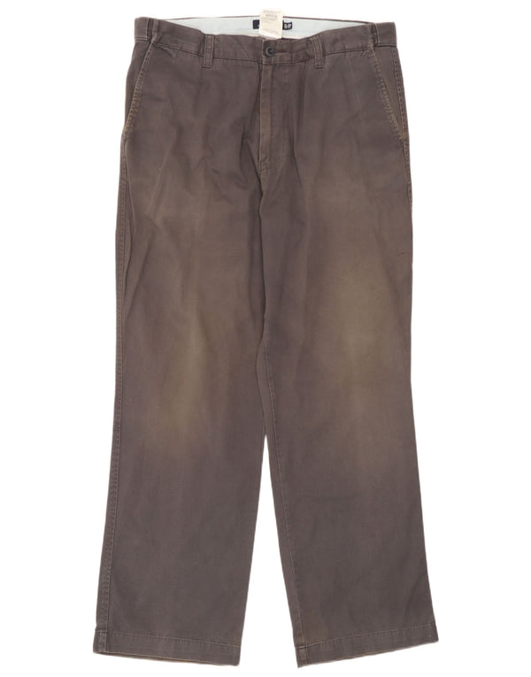 Мужские прямые брюки чинос Marks & Spencer Blue Harbour W36 L31 темно-синие