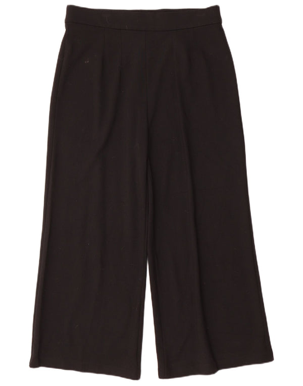 Женские повседневные широкие брюки Marks & Spencer UK 14, большие W32 L26, черные