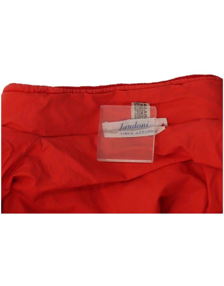 Винтажная мужская двусторонняя куртка UK 40, большая красная шерсть