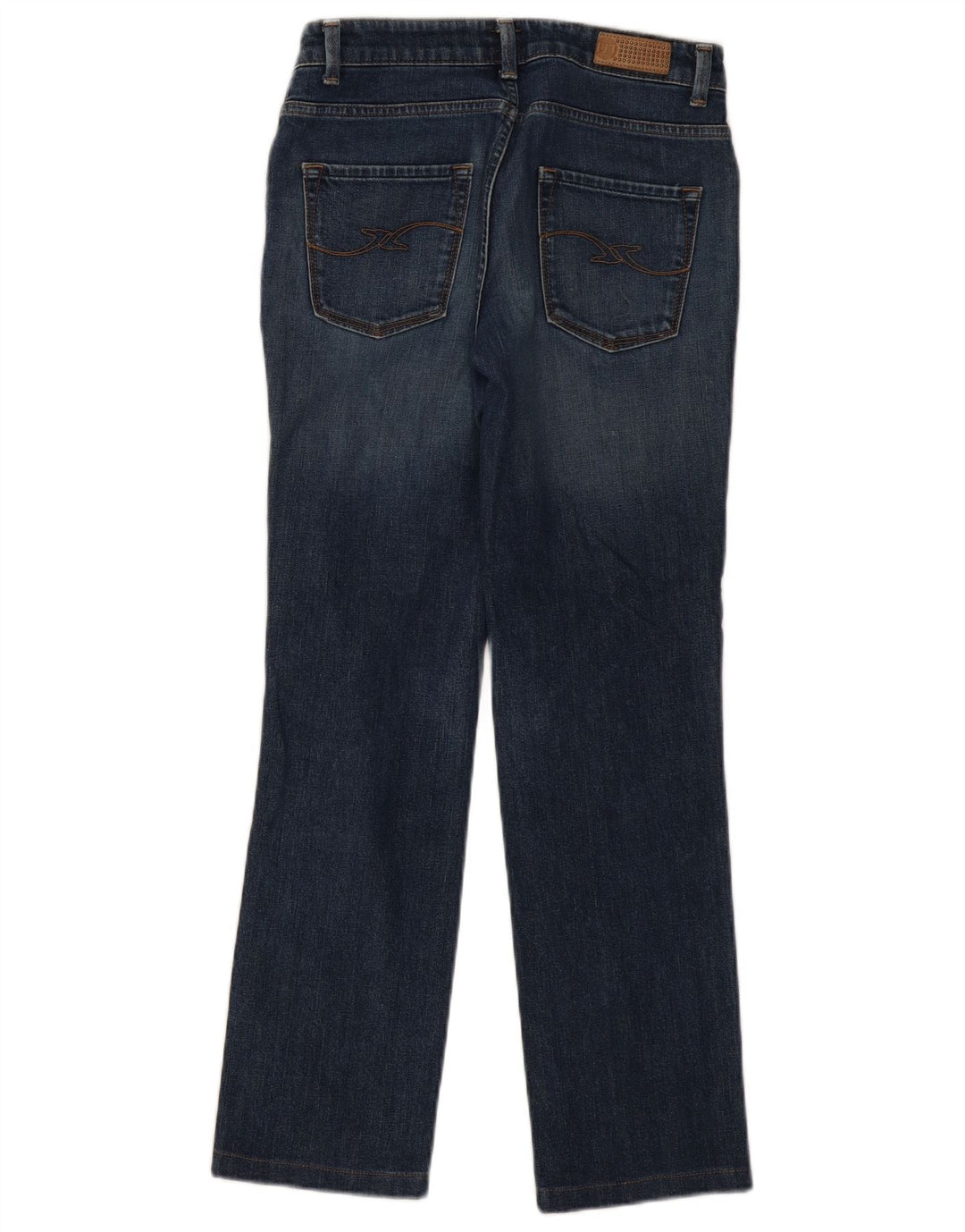 TRUSSARDI Womens Straight Jeans W29 L29 Blue Cotton