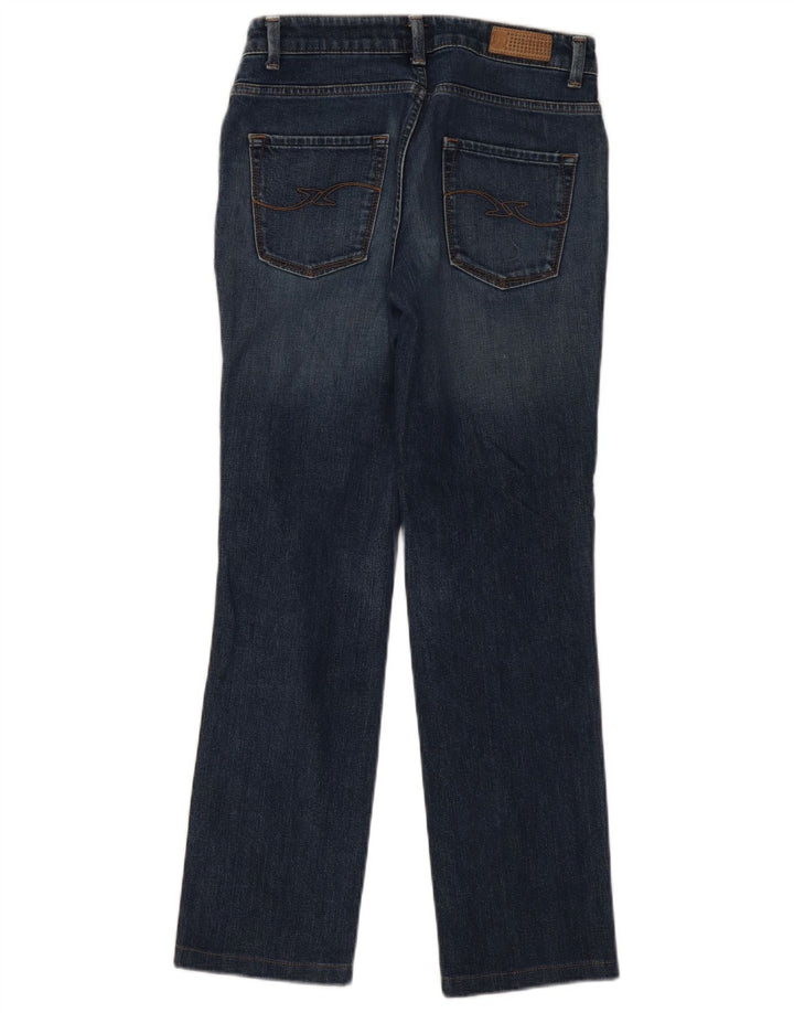 TRUSSARDI Womens Straight Jeans W29 L29 Blue Cotton