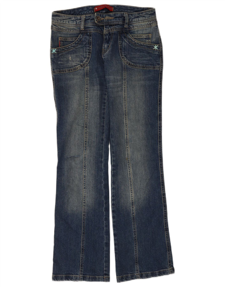 Винтажные женские джинсы Bootcut W28 L31 Темно-синие