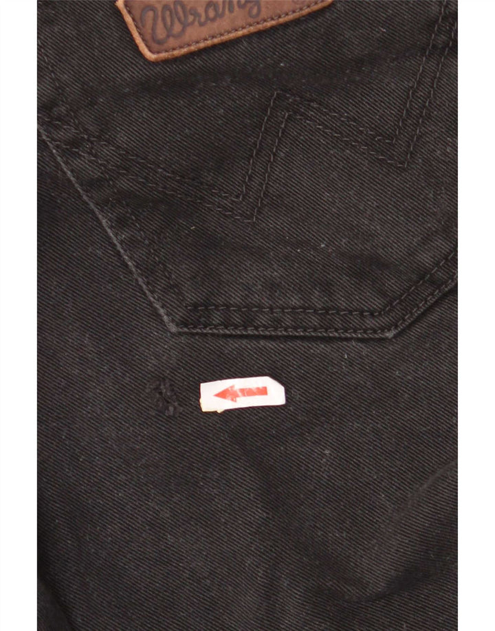Мужские прямые джинсы Wrangler Texas W32 L32, черный хлопок