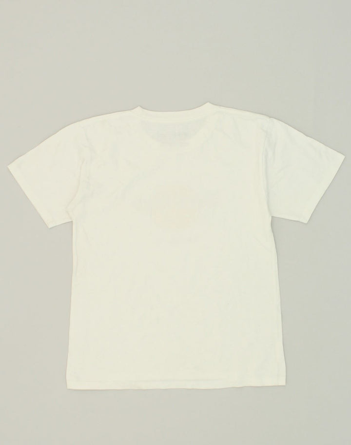 HARD ROCK CAFE Boys Vientiane Graphic T-Shirt Top 10-11 Years XL White | Vintage Hard Rock Cafe | Thrift | Second-Hand Hard Rock Cafe | Used Clothing | Messina Hembry 