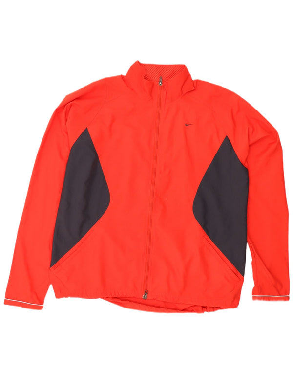 Женский спортивный костюм Nike Top Jacket UK 18/20 2XL Красный цветной блок