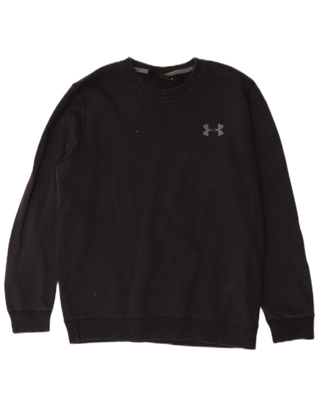 Мужской свитшот Under Armour Cold Gear, джемпер среднего размера, черный хлопок, хлопок