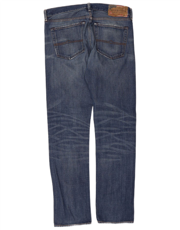 Мужские узкие джинсы Ralph Lauren W34 L34 синие, хлопок