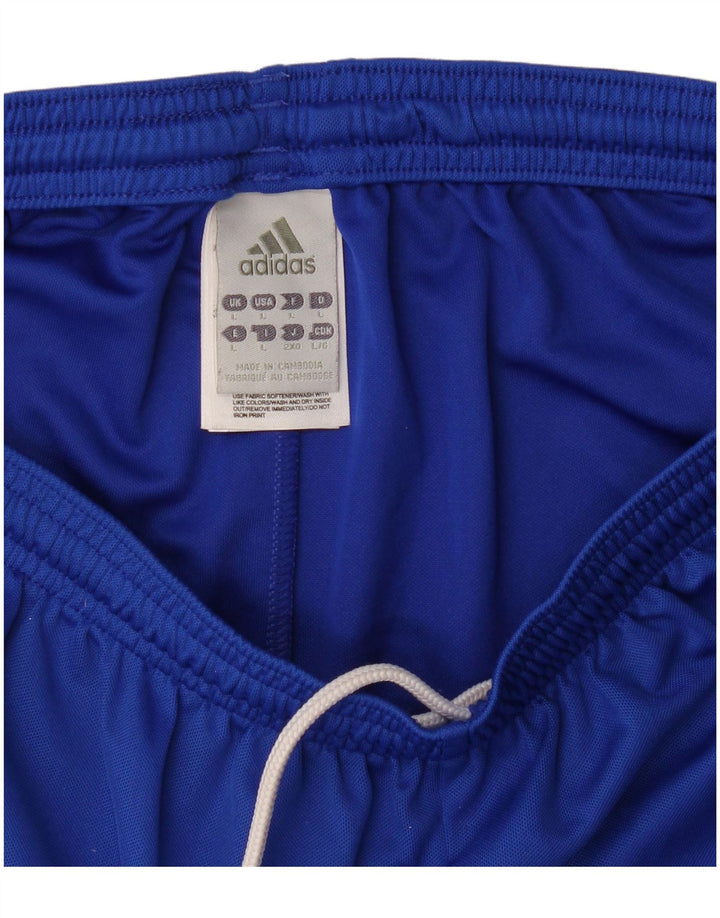 Мужские спортивные шорты Adidas, большие синие, полиэстер