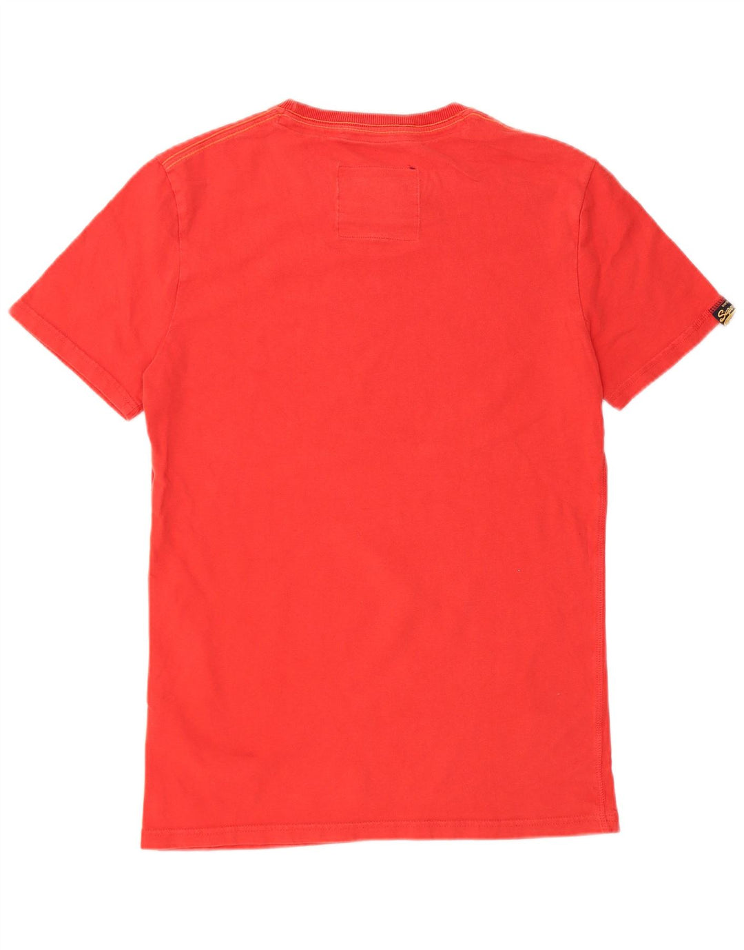 Superdry Мужская футболка с рисунком, маленький красный хлопок