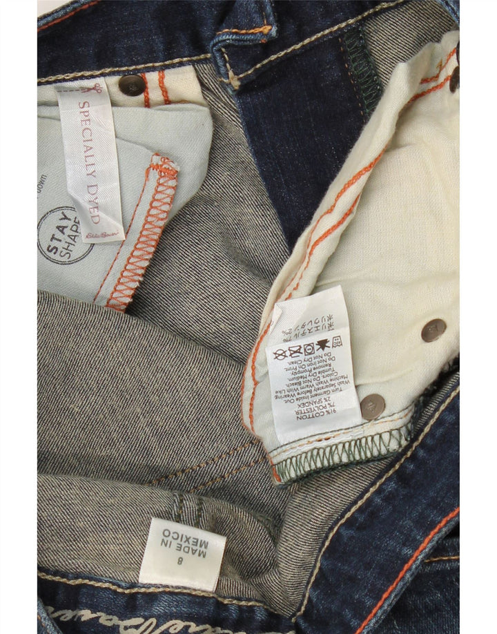 Женские джинсы EDDIE BAUER Curvy Bootcut US 8 Medium W34 L32 Темно-синие