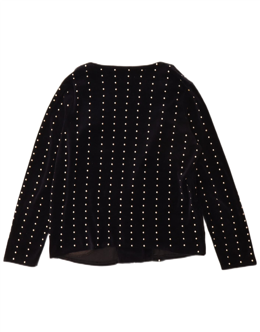 Женский пиджак Zara Trafaluc 1 Button UK 14, средний темно-синий в пятнистый цвет