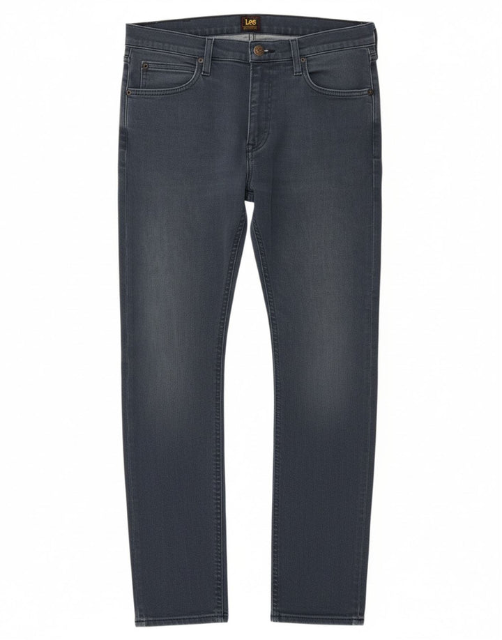LEE Womens Skinny Jeans W31 L32 Blue Cotton