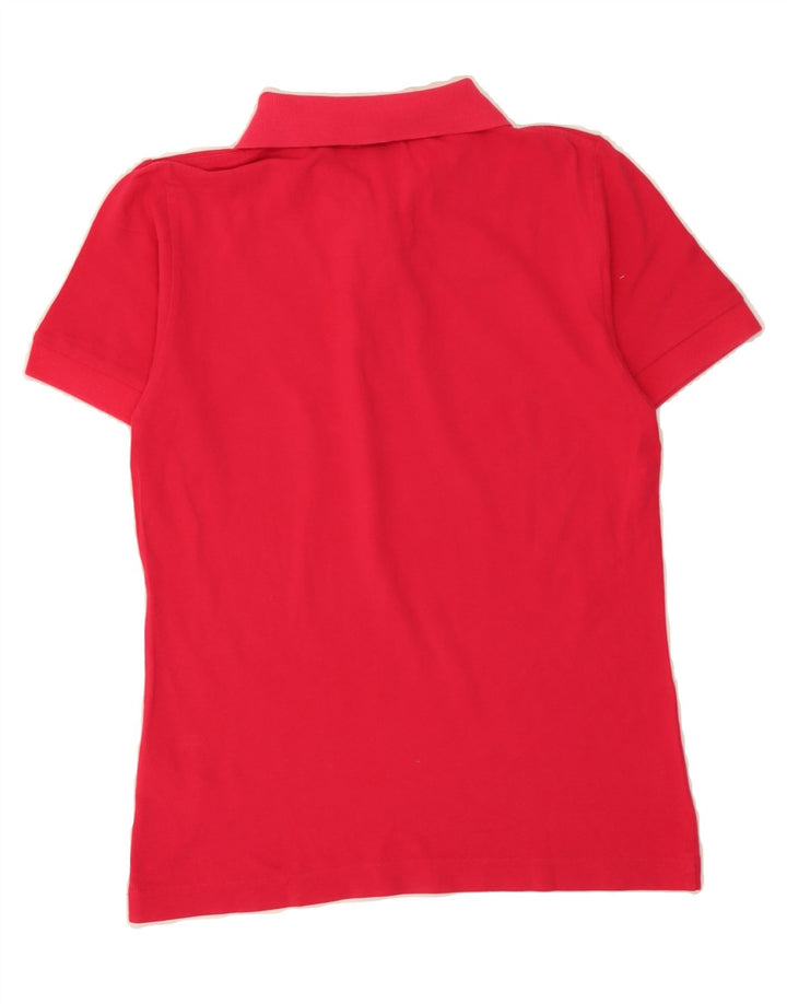 KAPPA Womens Polo Shirt UK 12 Medium Pink Cotton Vintage Kappa and Second-Hand Kappa from Messina Hembry 