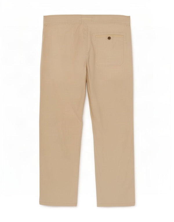 Мужские брюки чинос свободного покроя Marks & Spencer Blue Harbor W30 L31 бежевые