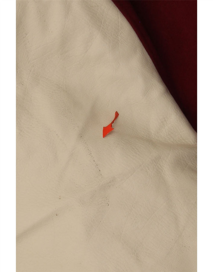 Мужская университетская куртка Champion с графическим рисунком UK 44 2XL бордового цвета с цветными блоками