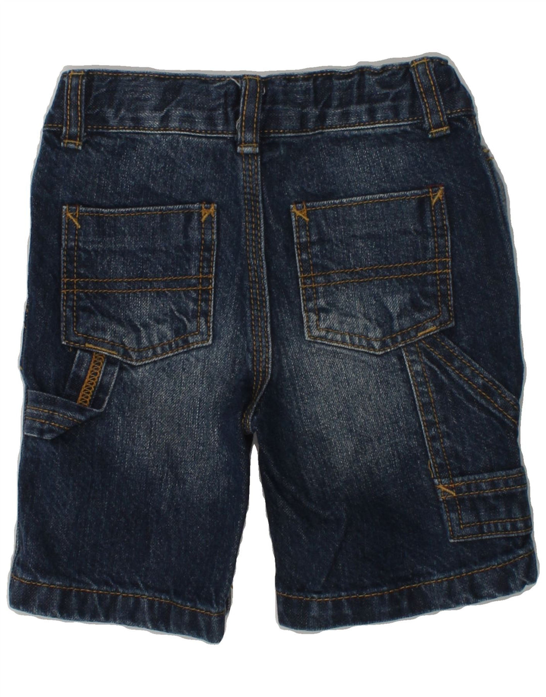 OSH KOSH Boys Carpenter Denim Shorts 2-3 Years W20 Navy Blue Cotton | Vintage Osh Kosh | Thrift | Second-Hand Osh Kosh | Used Clothing | Messina Hembry 