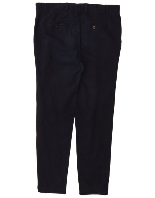 Мужские узкие брюки-чиносы Zara EU 46 XL W36 L31 Темно-синие