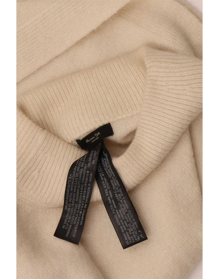 Женская майка-майка Massimo Dutti UK 12, средний бежевый, шерсть альпаки