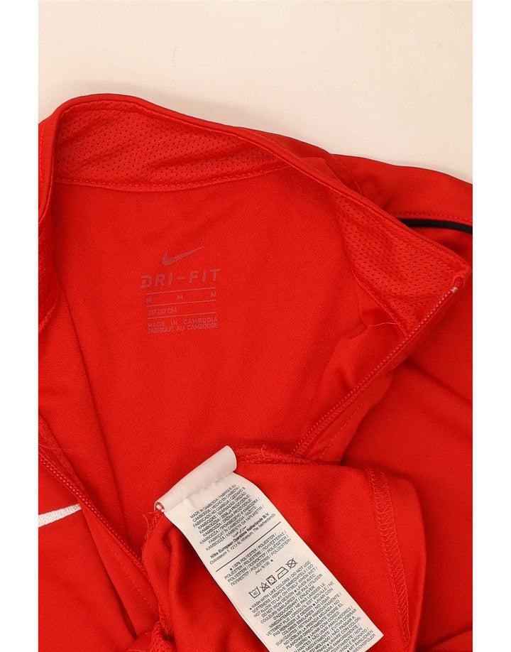 Спортивный костюм Nike для мальчиков Dri Fit, верхняя куртка, 10–11 лет, средний красный полиэстер