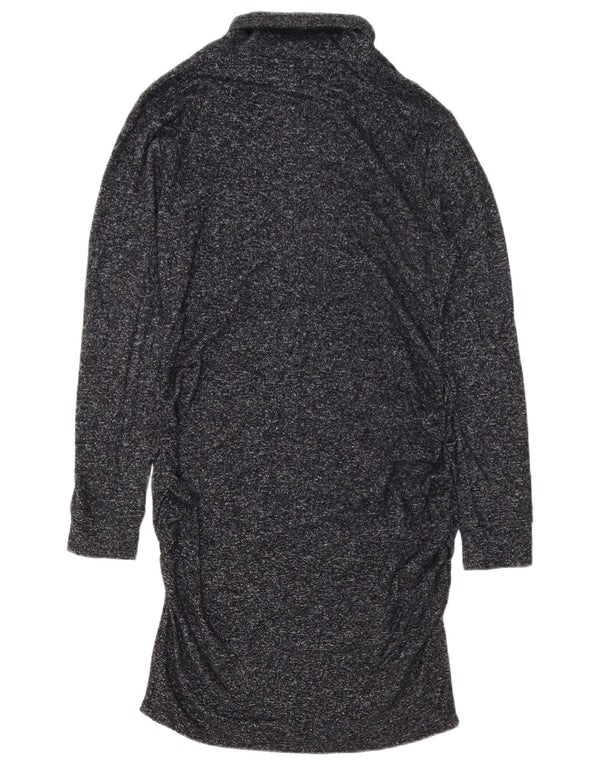 Женское платье-джемпер Athleta UK 14, средний темно-синий, вискоза с крапинками