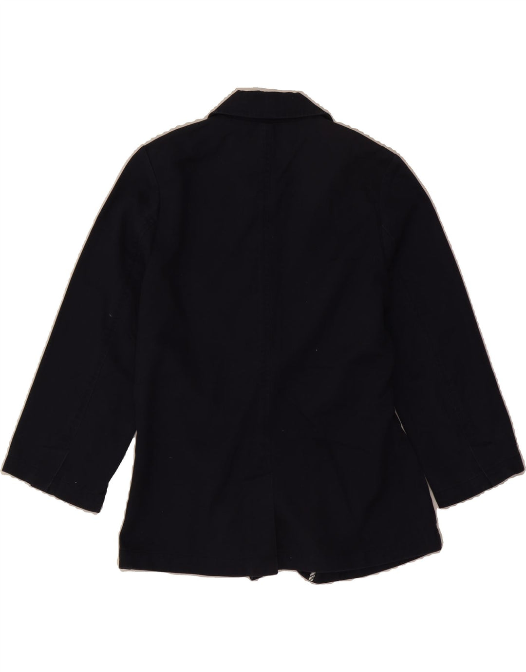 FAT FACE Girls 3/4 Sleeve 2 Button Blazer Jacket 9-10 Years Navy Blue Vintage Fat Face and Second-Hand Fat Face from Messina Hembry 