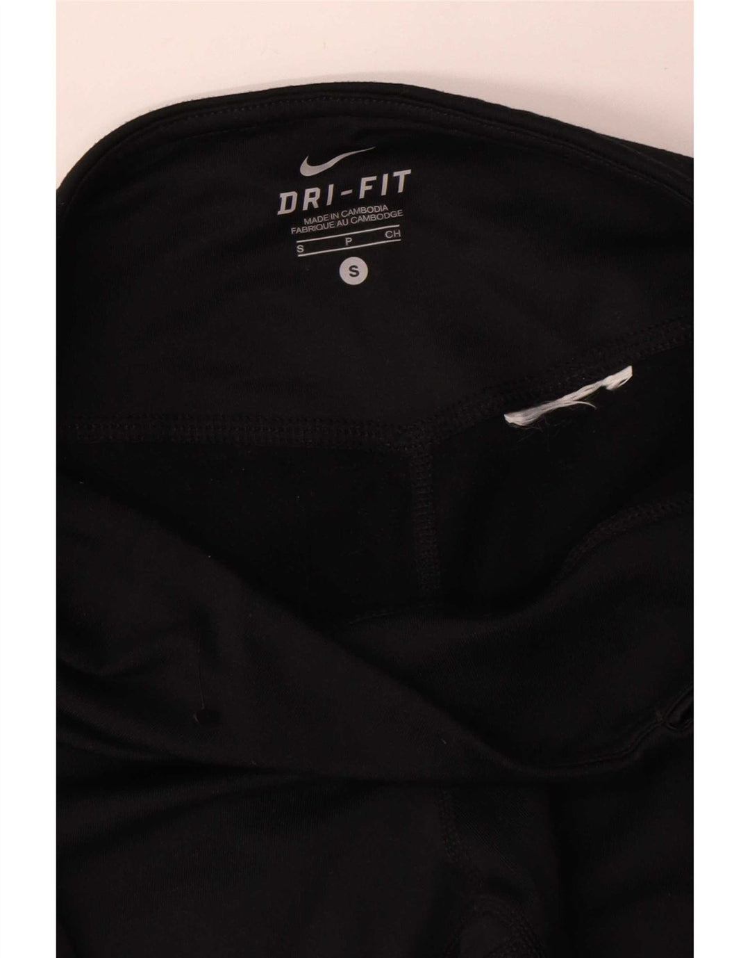 Женские леггинсы Nike Dri Fit UK 8, маленькие черные цветные блоки