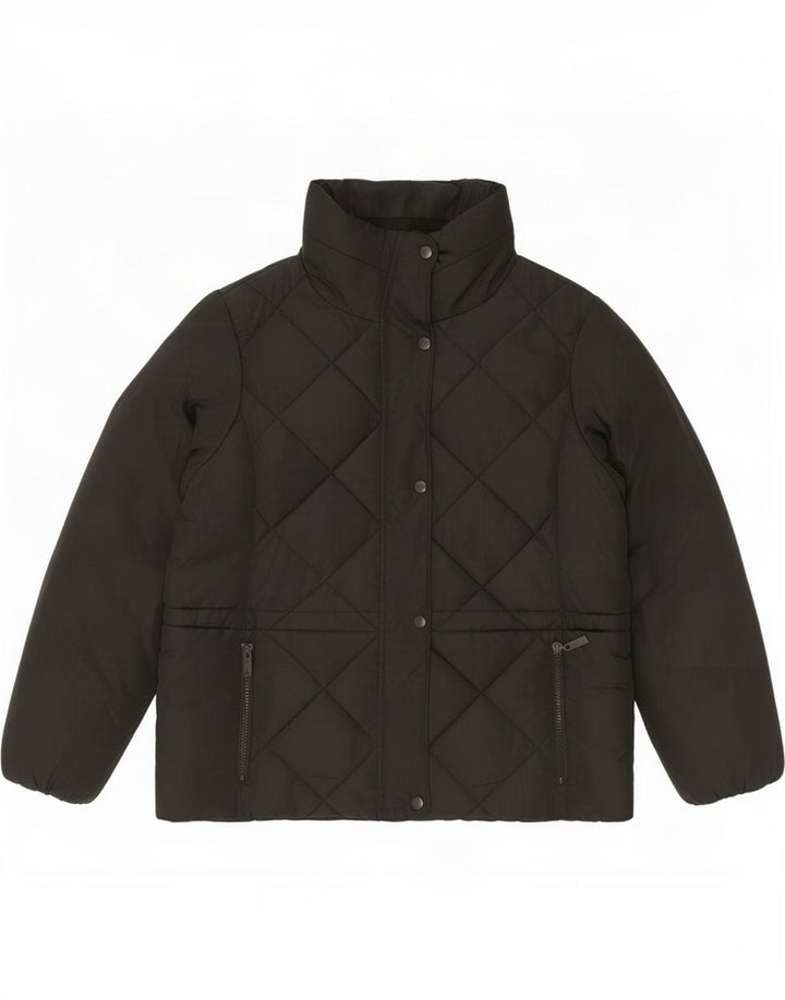 Женская стеганая куртка Marks & Spencer UK 22 3XL, черный полиэстер