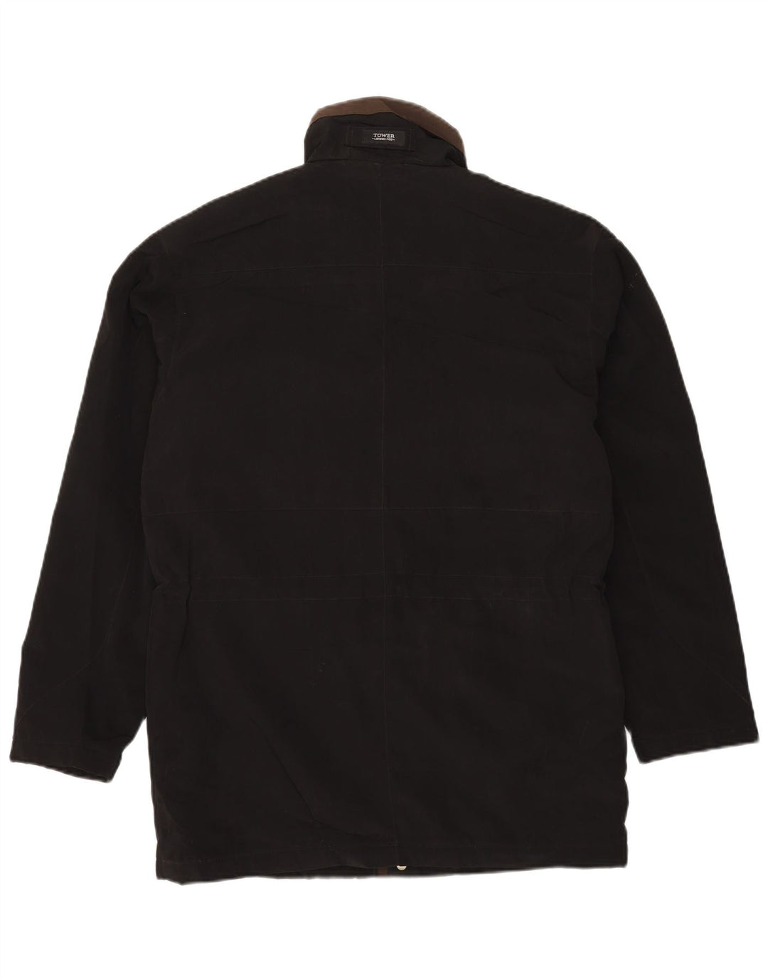 Мужская куртка LONDON FOG UK 38, средний черный полиэстер