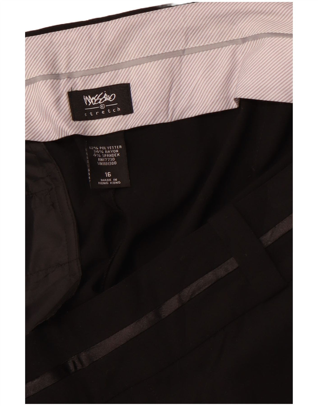 MOSSIMO Женские брюки с завышенной талией, США 16, 2XL, W38 L32, черные