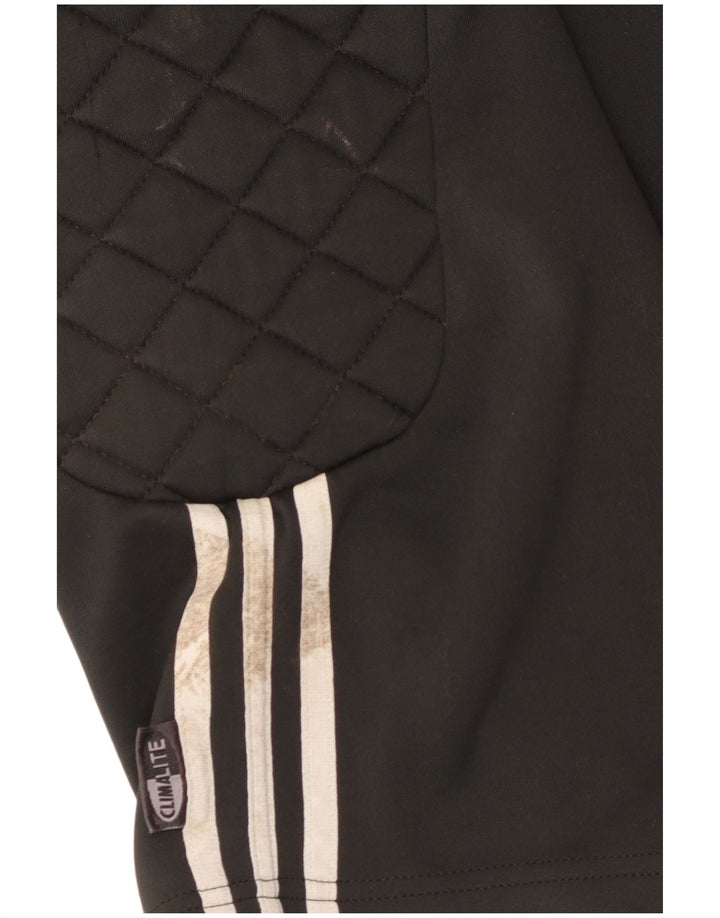 Мужские спортивные шорты Adidas Climalite, большие черные из полиэстера