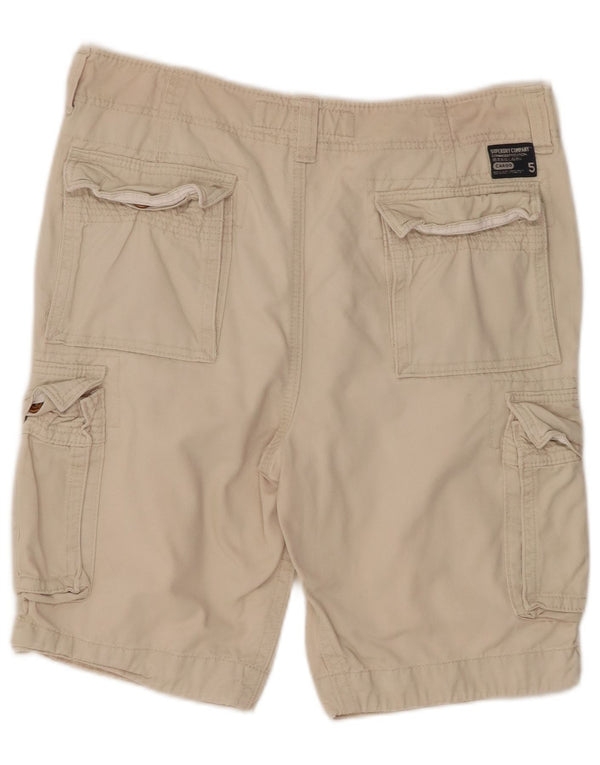 Мужские шорты карго Superdry Medium W34 Бежевые, хлопок