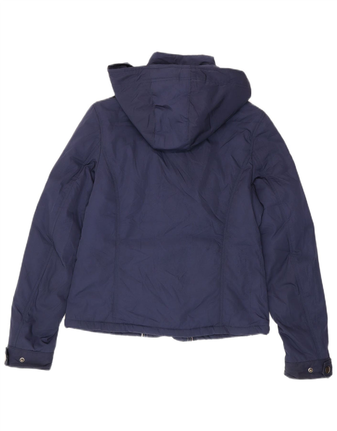 Tommy Hilfiger Женская куртка с капюшоном UK 12 Medium Navy Blue