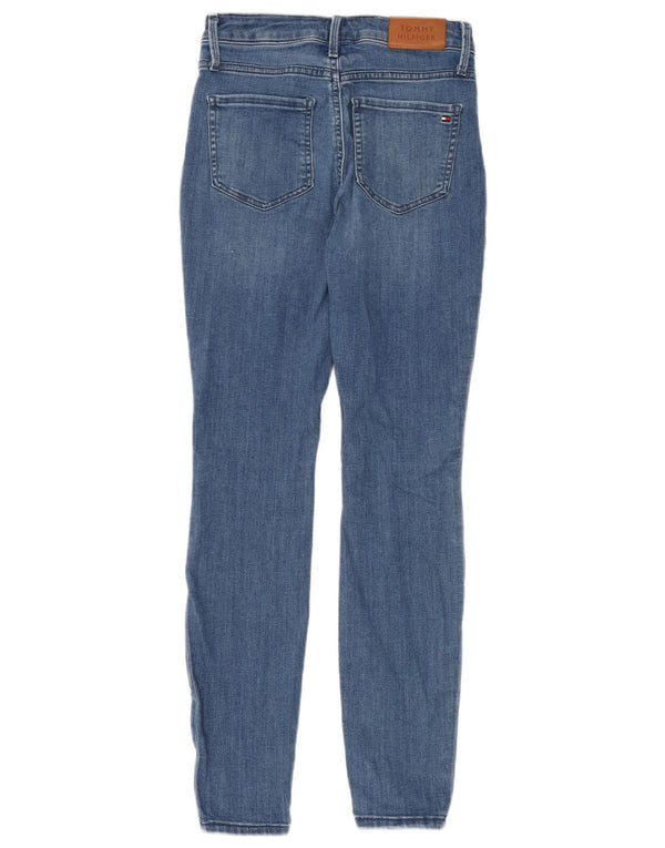 Женские джинсы скинни Tommy Hilfiger Harlem W27 L30, синий хлопок