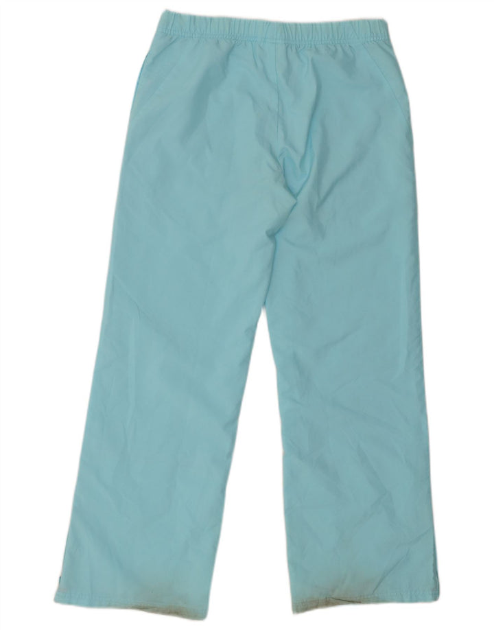 ADIDAS Womens Waterproof Trousers UK 14 Medium  Blue Polyester