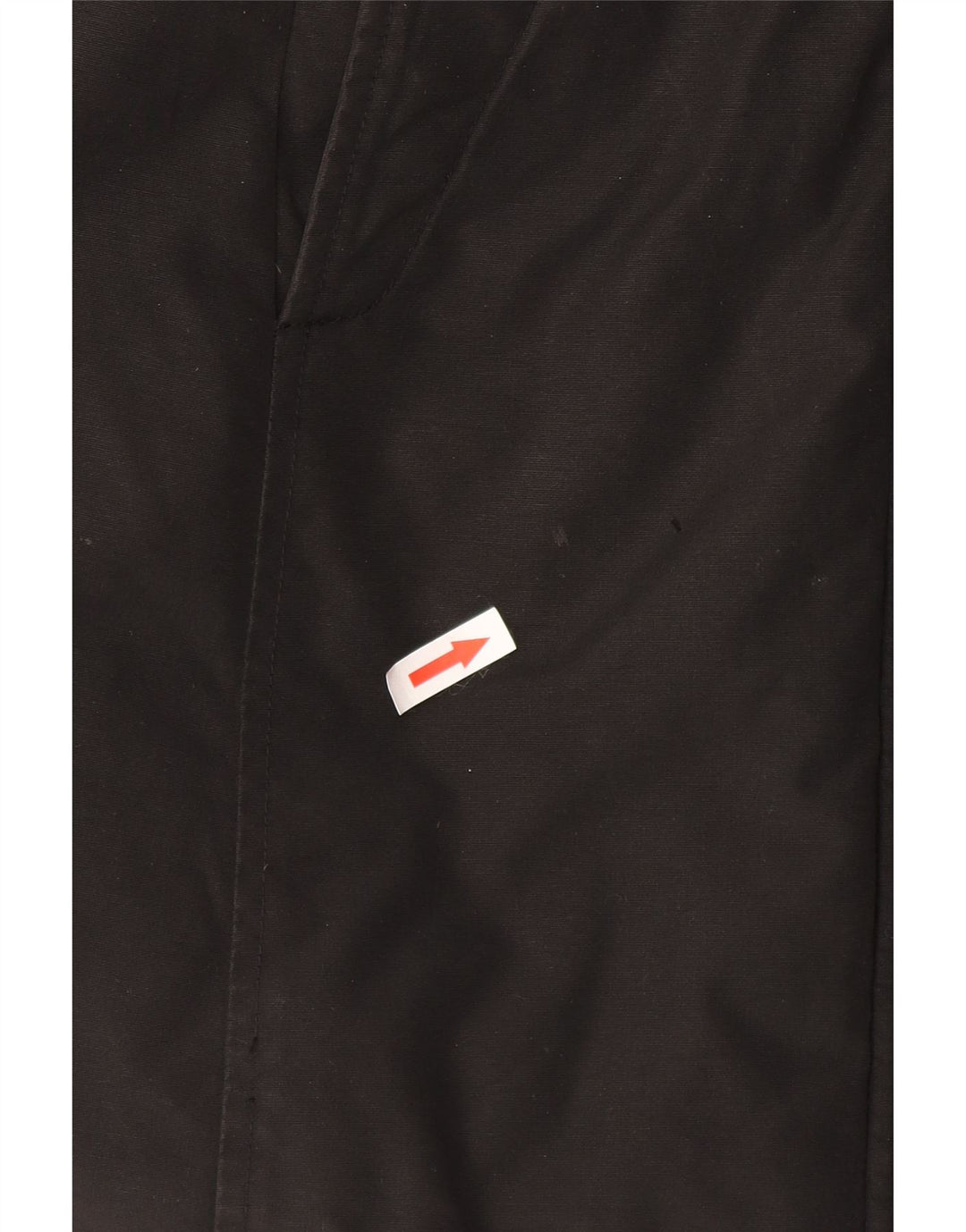 Женская стеганая куртка Woolrich с капюшоном UK 14, средний черный хлопок