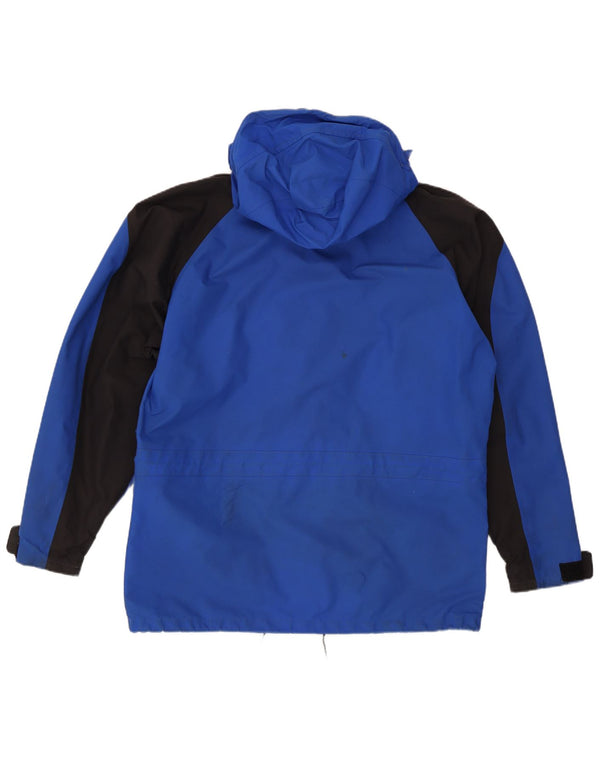 Berghaus Мужская ветровка с капюшоном UK 42 XL Синяя с цветными блоками