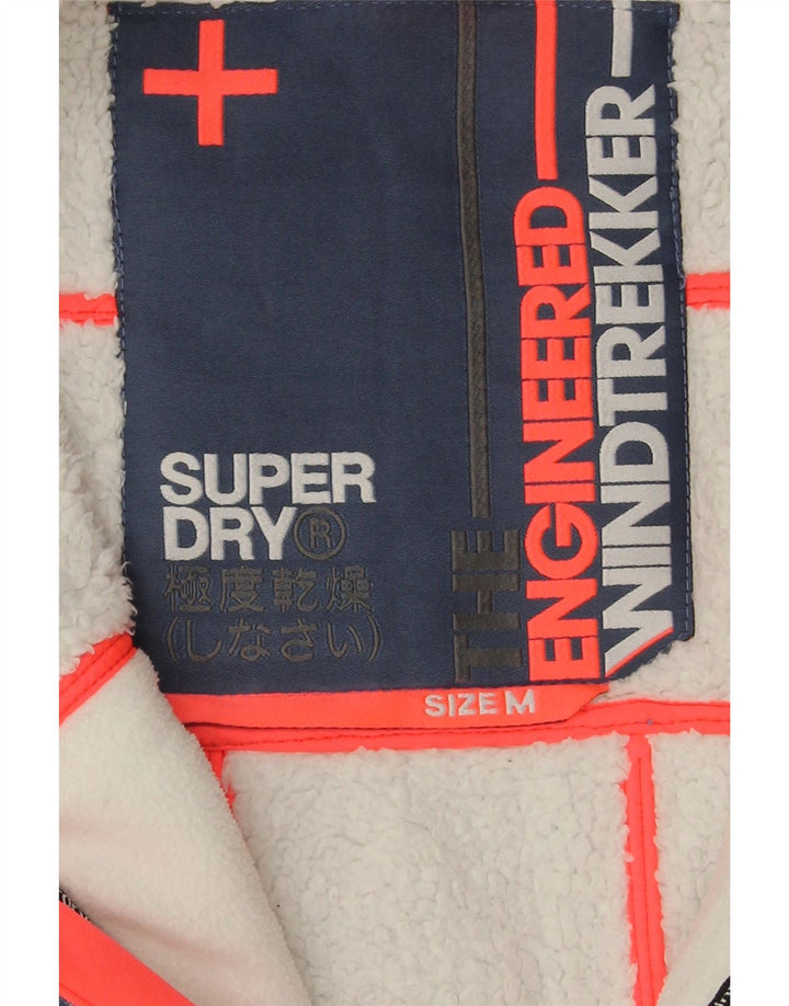 Женская ветровка с капюшоном Superdry The Windtrekker UK 14, средний синий