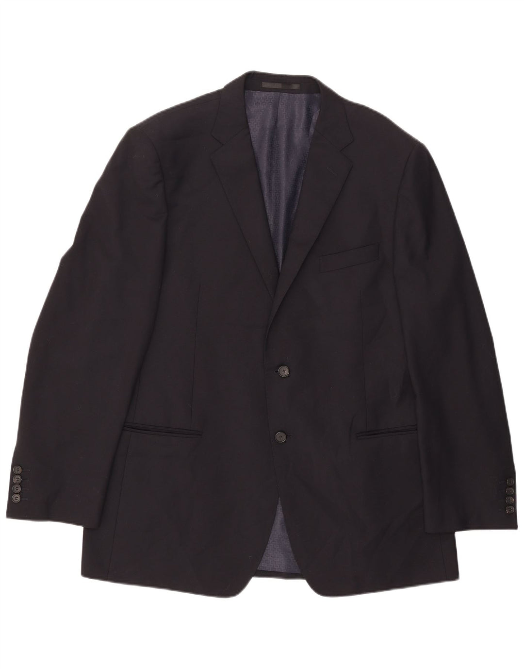 Мужской пиджак с двумя пуговицами Marks & Spencer Autograph UK 44 XL темно-синий