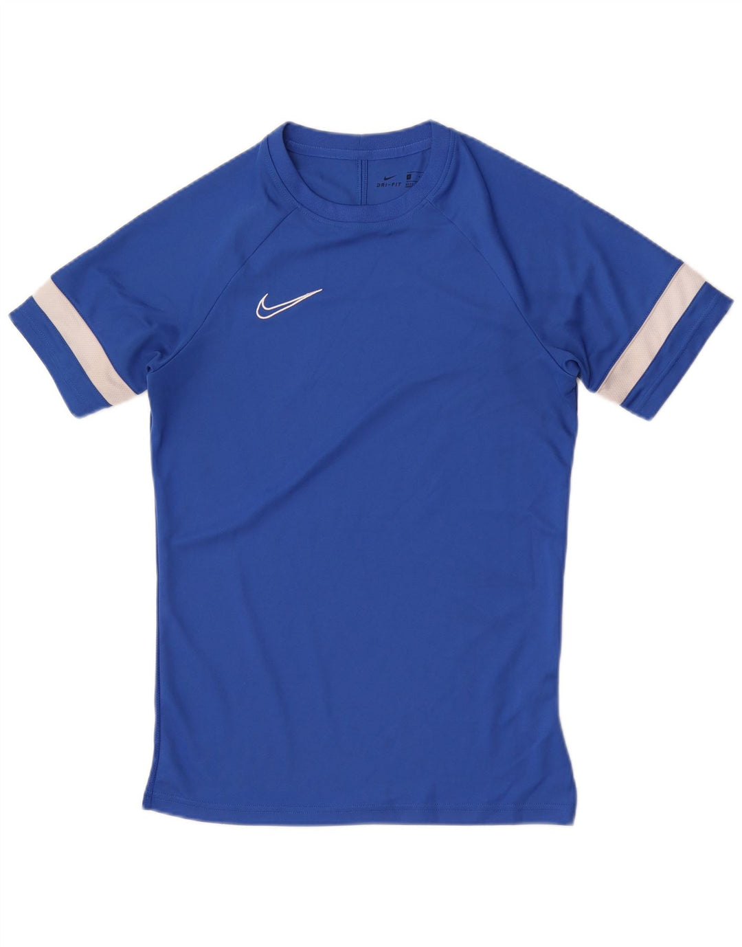 Мужская футболка NIKE Dri Fit, маленький синий полиэстер с цветными блоками