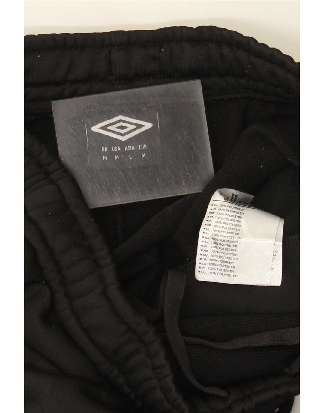 Брюки мужские спортивные Umbro средние черные